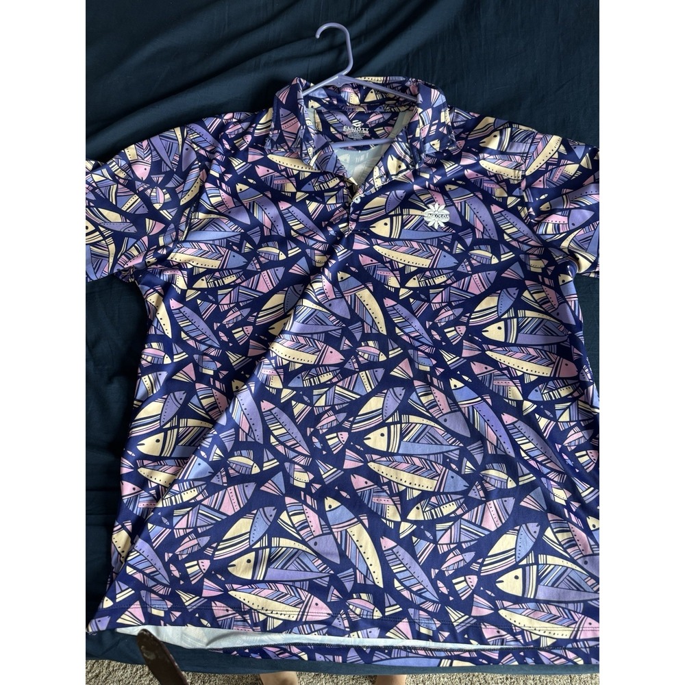 Men's Golf Shirt Elliott Collection Size XL